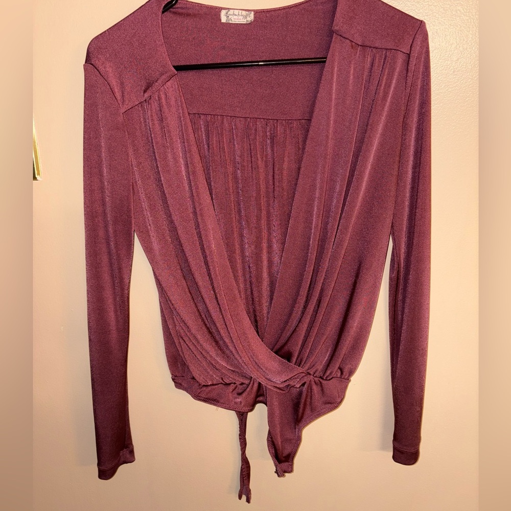 Free people small turnt bodysuit